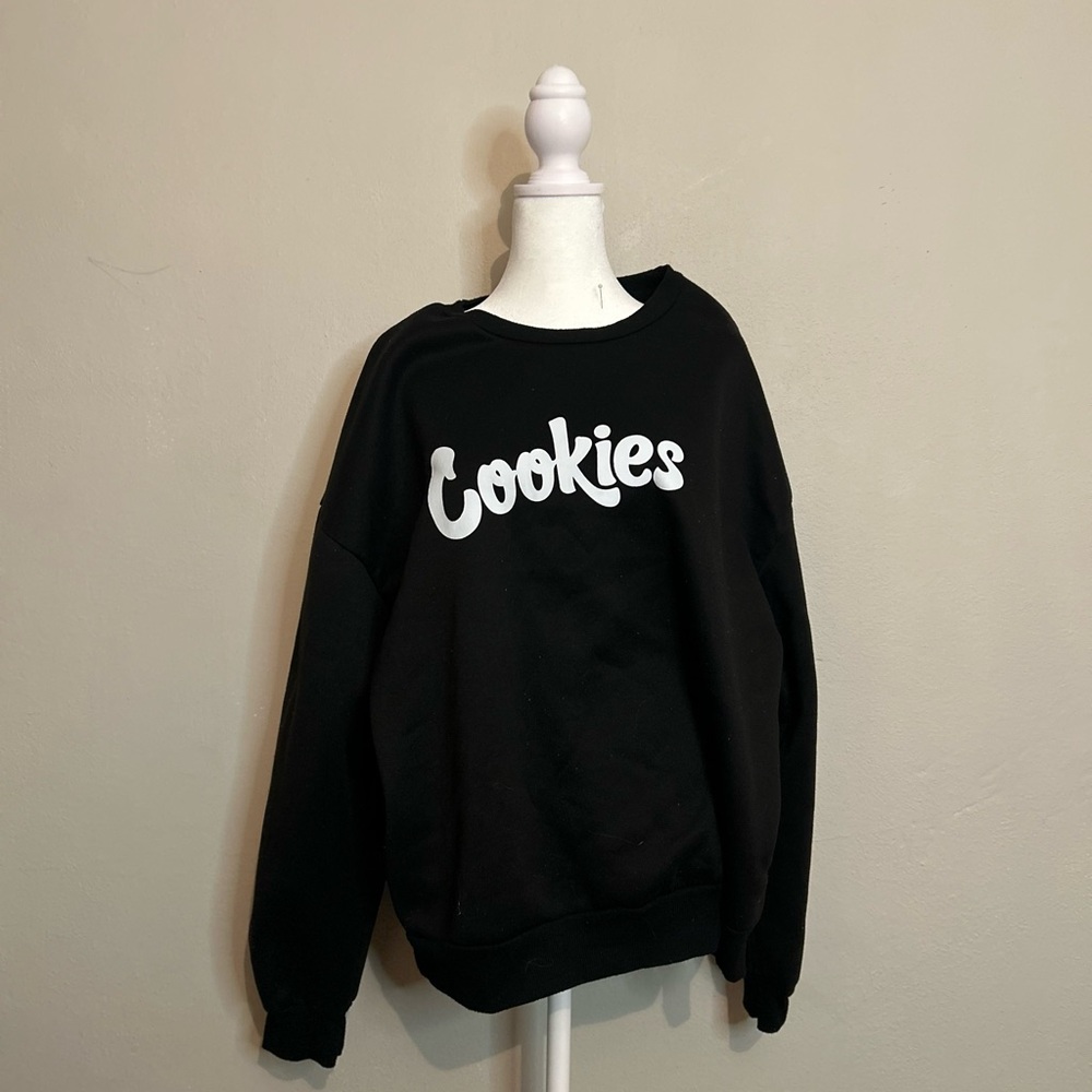 Cookies Black Sweatshirt